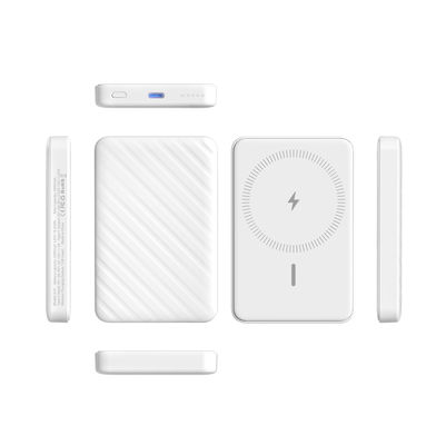 Wireless Magnetic Power Bank 5000mAh Portable Magsafe Ladegerät Leichtgewicht