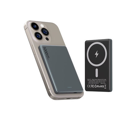 Ein guter Preis. Magnetische Stromversorgung auf eigene Faust 5000mAh 5W 7.5W Portable Wireless Power Bank Online