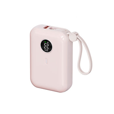 Kompakt 10000mAh Mini Power Bank mit 21700 Batterien Leichtbau ABS Design und PD20W Ausgang