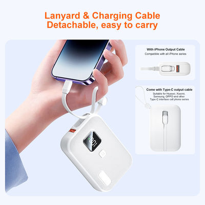 Ein guter Preis. Einfache Mitnahme Mini Power Bank Leichteste 10000mah Power Bank mit PD22.5W Ausgang Online