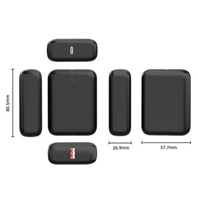 10000 mAh Kapazität Mini Power Bank Schnellladung Mit 21700 Batterietypen