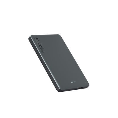 Magnetische Strombank mit 5W/7,5W drahtlosem Ausgang Blau-Weiß Absorption 5000mAh Kapazität
