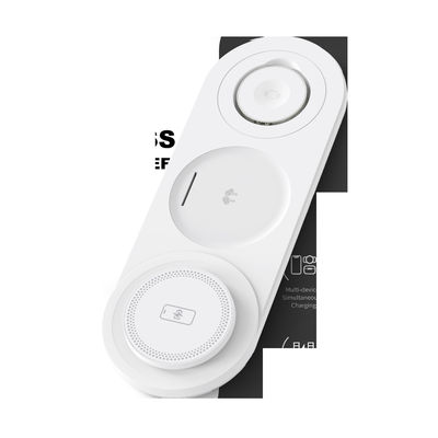 Multi Device Wireless Charging Station 3 in 1 für iPhone Apple Watch AirPods mit 10W/7.5W/5W Leistungstyp C