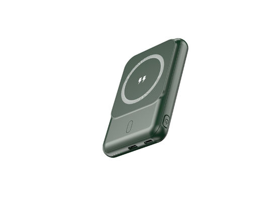 Wireless Magnet 5000mah Powerbank 5W/7.5W Lade Li Polymer Batterie für sicheres tragbares Laden