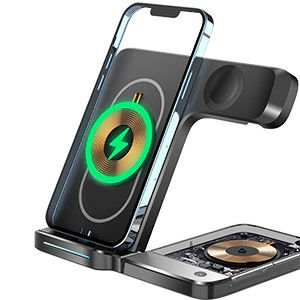 Ein guter Preis. Typ C Eingangs-Schnelllade-Wireless-Ladegerät 10W 7.5W 5W Für iPhone Apple Watch Air Pods Online