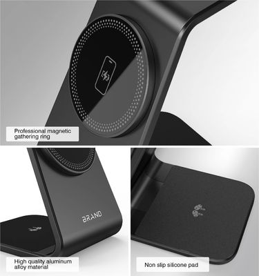 Pawer Bank Powerbank Wireless 15W Typ C 110-205KHz Ladefrequenz 1m Ladekabellänge