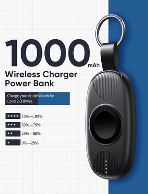1000 mAh Smartwatch Power Bank Typ C Konnektivität Universelle Kompatibilität