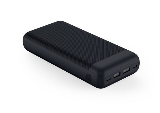 Schwarz Weiß PD Power Bank Schnellladung 22.5W ABS Power Bank PC Matte Shell