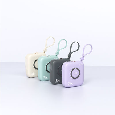Ein guter Preis. 10000 Mah Mini Power Bank Leichtgewicht 5W Wireless Ausgang Einfach zu tragen Online