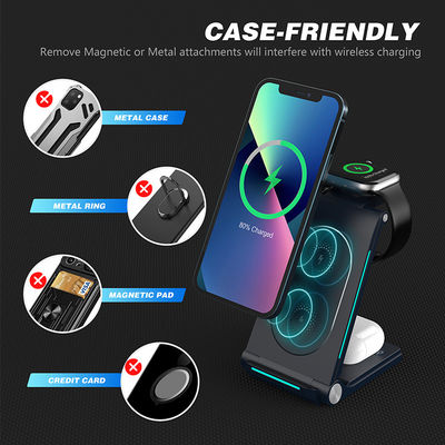 Mehrfarbige Powerbank Wireless ABS PC Typ C Schnittstelle DC 5V 2A 9V 1,8A Ladeleistung