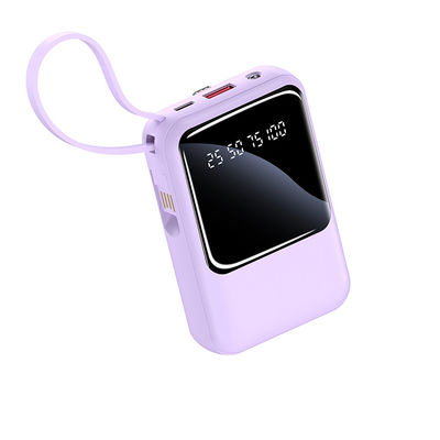 Ein guter Preis. Außen-Eingebettete Kabel-Power Bank 20W mit LED-Anzeiger-Leuchten Online