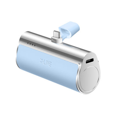 Mini-Leder-Powerbank 4500mAh 5V 2.1A Ausgang Geschenk-Powerbank für den Heckstecker
