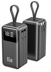 Ein guter Preis. Neue 65W Ultra Compact Mini Power Bank mit eingebauten Kabeln Online
