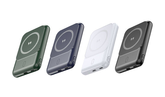 Ein guter Preis. Ultra-Schlanke Magnet Power Bank Wireless Charging 5V-3A Ausgang Online