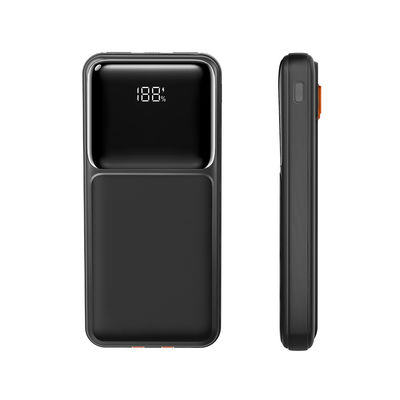 Ein guter Preis. 10000mAh schnelle Ladung Portable Mobile Power Bank mit eingebautem Kabel Online