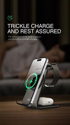 Ein guter Preis. vielseitige 3 in 1 drahtlose Ladestation für Telefon / Uhr Online