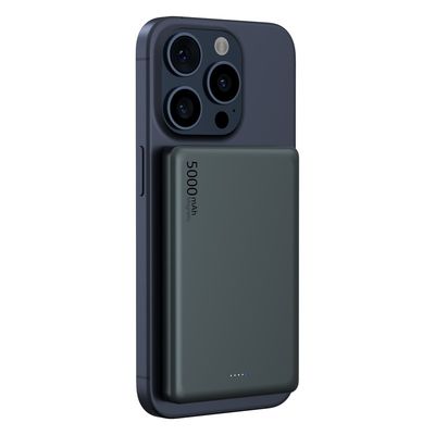 Ein guter Preis. Magnet Power Bank mit drahtlosem Ausgang 5W 7.5W 10W ABS PC Aluminiumlegierung Li Polymer Batterie Online